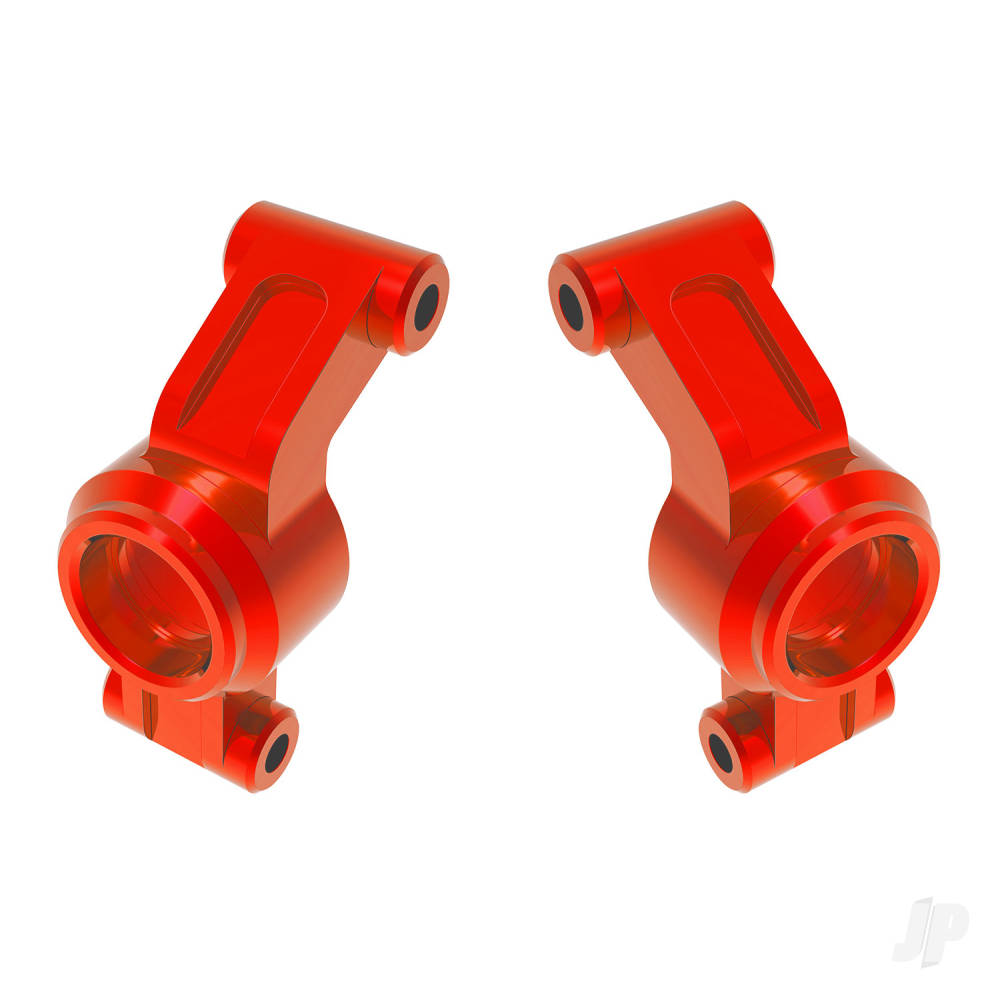 Carriers stub axle 6061-T6 aluminium (Red-anodised) (left & right)