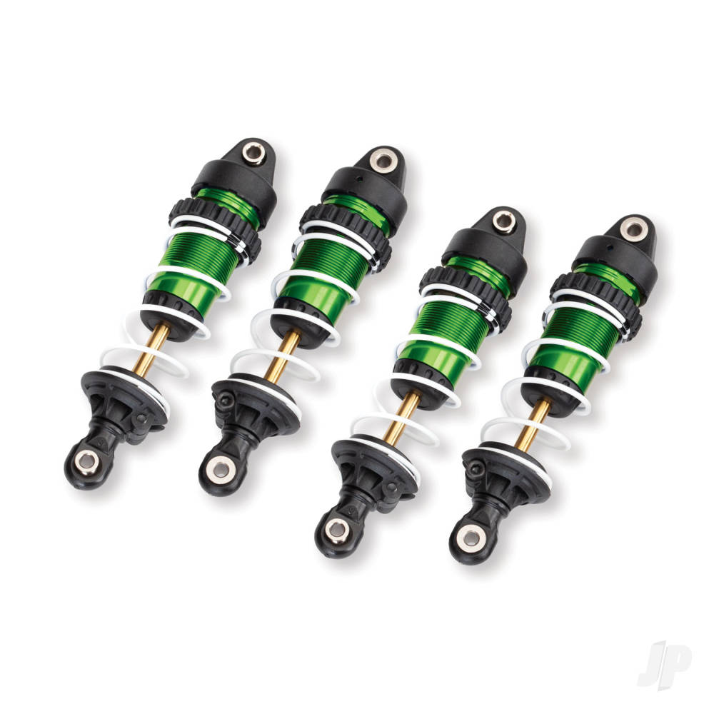 Shocks GTR long Green-anodised PTFE-coated bodies with TiN shafts (assembled with springs) (4)