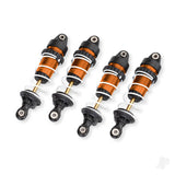 Shocks GTR long Orange-anodised PTFE-coated bodies with TiN shafts (assembled with springs) (4)