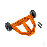 Wheelie bar (assembled) Orange