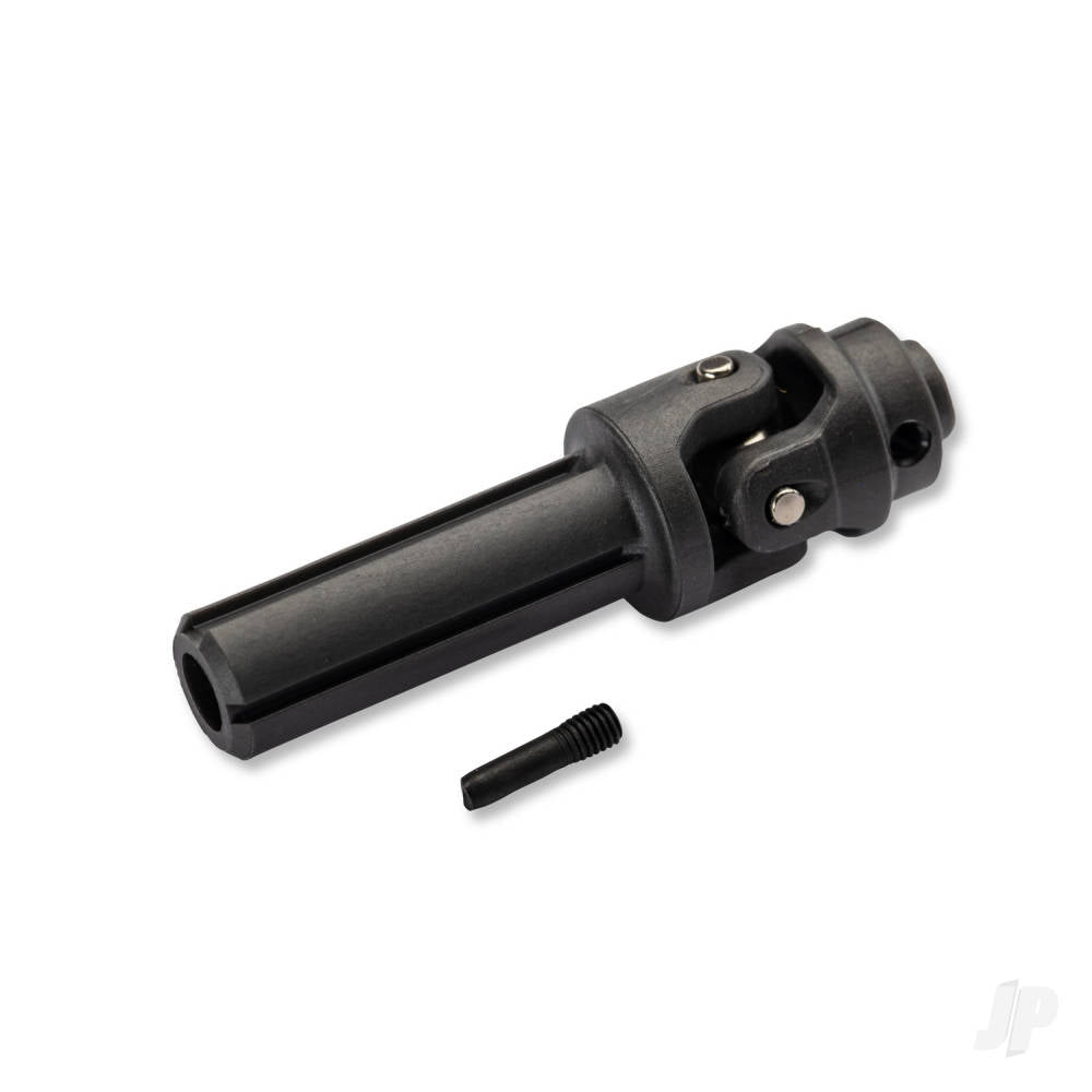 Traxxas Differential output yoke assembly extreme heavy duty (1) (left or right front or rear) (assembled with external-splined half shaft)/ screw pin (1) (for use with #10790 Mini Maxx WideMaxx suspension kit)