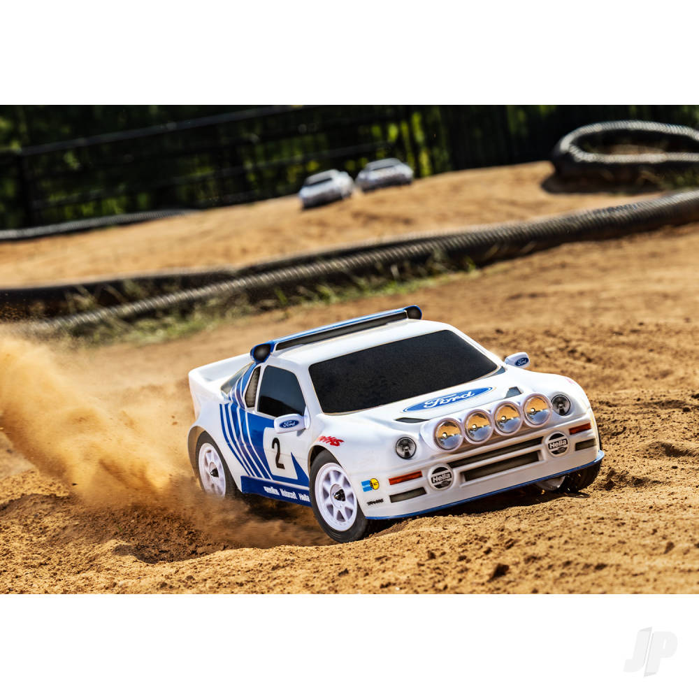 Traxxas Mini Rally VXL Ford RS200 4WD RTR (+ TQi 2-ch/VXL-3S - 2S LiPo - USB-C Charger/Clipless Body) - PRE ORDER - EXPECTED LATE NOVEMBER