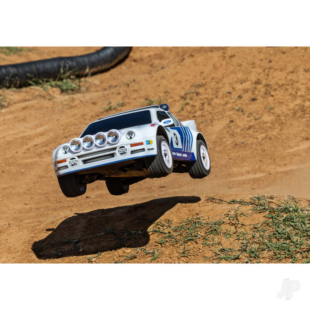 Traxxas Mini Rally VXL Ford RS200 4WD RTR (+ TQi 2-ch/VXL-3S - 2S LiPo - USB-C Charger/Clipless Body) - PRE ORDER - EXPECTED LATE NOVEMBER