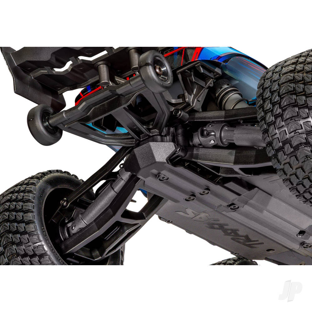 Mini XRT VXL-3S 4WD RTR Race Truck Red (+ TQi 2-ch VXL-3S 2S LiPo USB-C Charger Clipless Body)