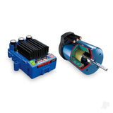 Mini XRT VXL-3S 4WD RTR Race Truck Blue (+ TQi 2-ch VXL-3S 2S LiPo USB-C Charger Clipless Body)