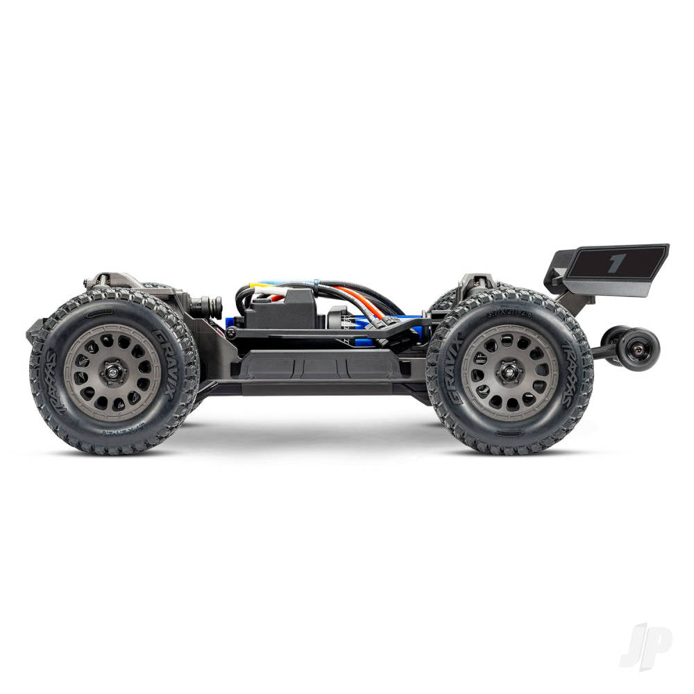 Mini XRT VXL-3S 4WD RTR Race Truck Orange (+ TQi 2-ch VXL-3S 2S LiPo USB-C Charger Clipless Body)