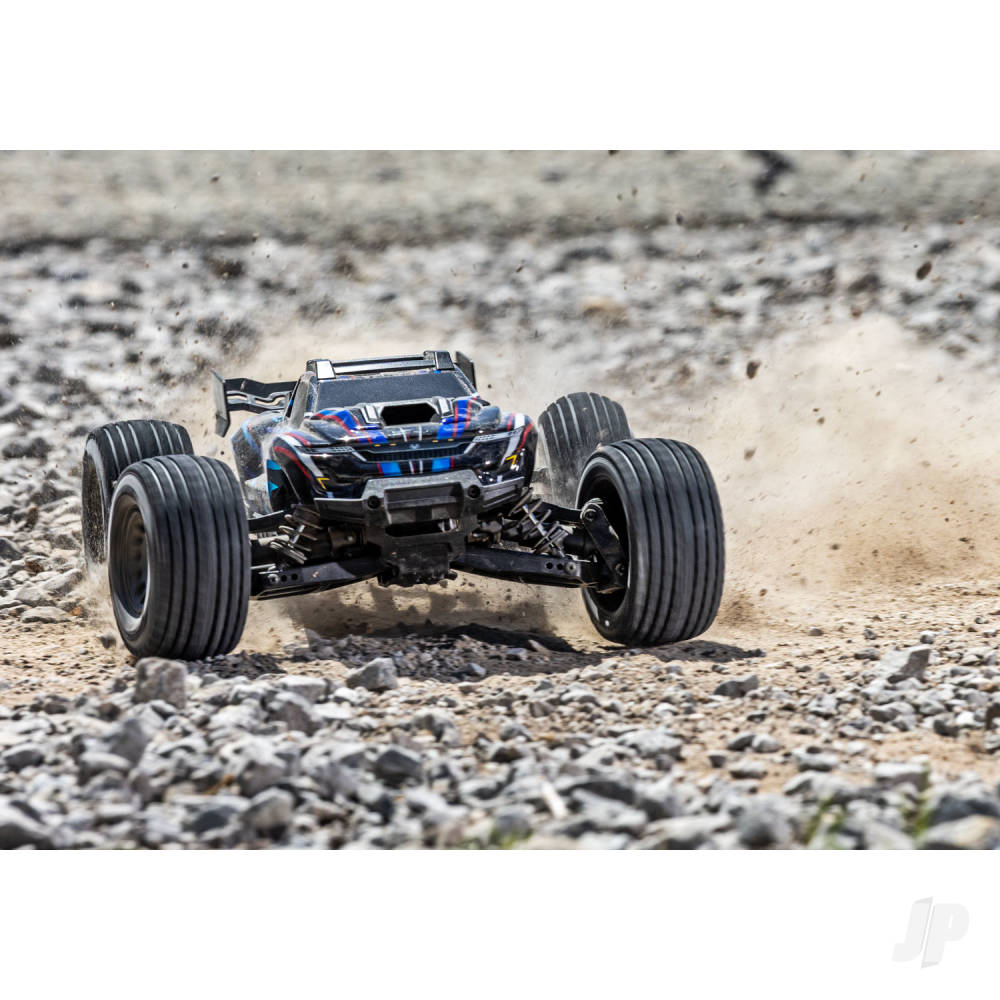 Mini XRT VXL-3S 4WD RTR Race Truck Red (+ TQi 2-ch VXL-3S 2S LiPo USB-C Charger Clipless Body)