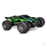 Mini XRT VXL-3S 4WD RTR Race Truck Green (+ TQi 2-ch VXL-3S 2S LiPo USB-C Charger Clipless Body)