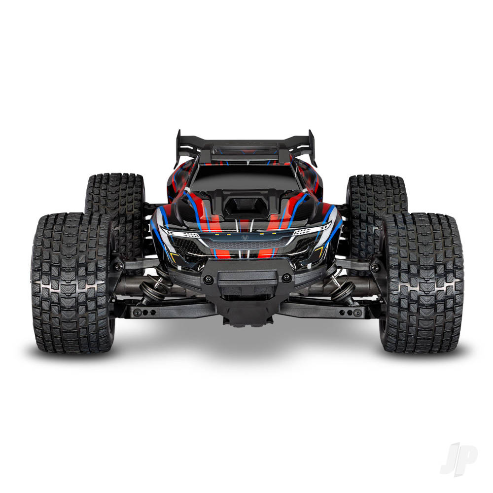 Mini XRT VXL-3S 4WD RTR Race Truck Red (+ TQi 2-ch VXL-3S 2S LiPo USB-C Charger Clipless Body)