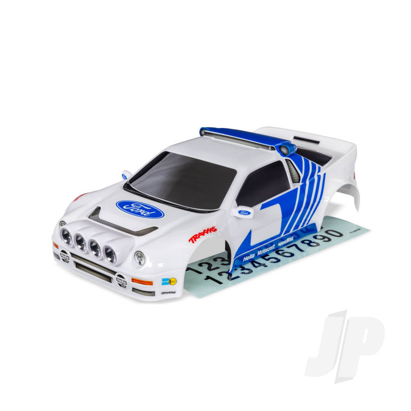 Traxxas Mini Rally VXL Ford RS200 White Body
