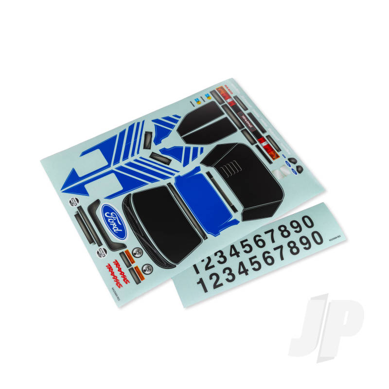 Traxxas Mini Rally VXL Ford RS200 Decal Sheet