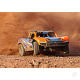 Traxxas Mini Slash BL-2S 4X4 RTR Short Course Truck - Orange (+ TQi 2-ch/2S LiPo/USB-C Charger/Clipless Body)