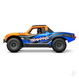 Traxxas Mini Slash BL-2S 4X4 RTR Short Course Truck - Orange (+ TQi 2-ch/2S LiPo/USB-C Charger/Clipless Body)