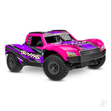 Traxxas Mini Slash BL-2S 4X4 RTR Short Course Truck - Pink (+ TQi 2-ch/2S LiPo/USB-C Charger/Clipless Body)