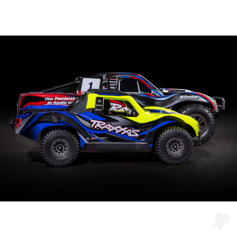 Traxxas Mini Slash BL-2S 4X4 RTR Short Course Truck - Pink (+ TQi 2-ch/2S LiPo/USB-C Charger/Clipless Body)