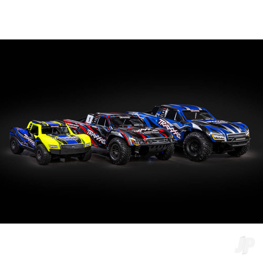 Traxxas Mini Slash BL-2S 4X4 RTR Short Course Truck - Pink (+ TQi 2-ch/2S LiPo/USB-C Charger/Clipless Body)