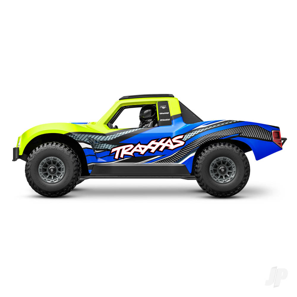 Traxxas Mini Slash BL-2S 4X4 RTR Short Course Truck - Yellow (+ TQi 2-ch/2S LiPo/USB-C Charger/Clipless Body)