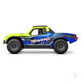 Traxxas Mini Slash BL-2S 4X4 RTR Short Course Truck - Yellow (+ TQi 2-ch/2S LiPo/USB-C Charger/Clipless Body)
