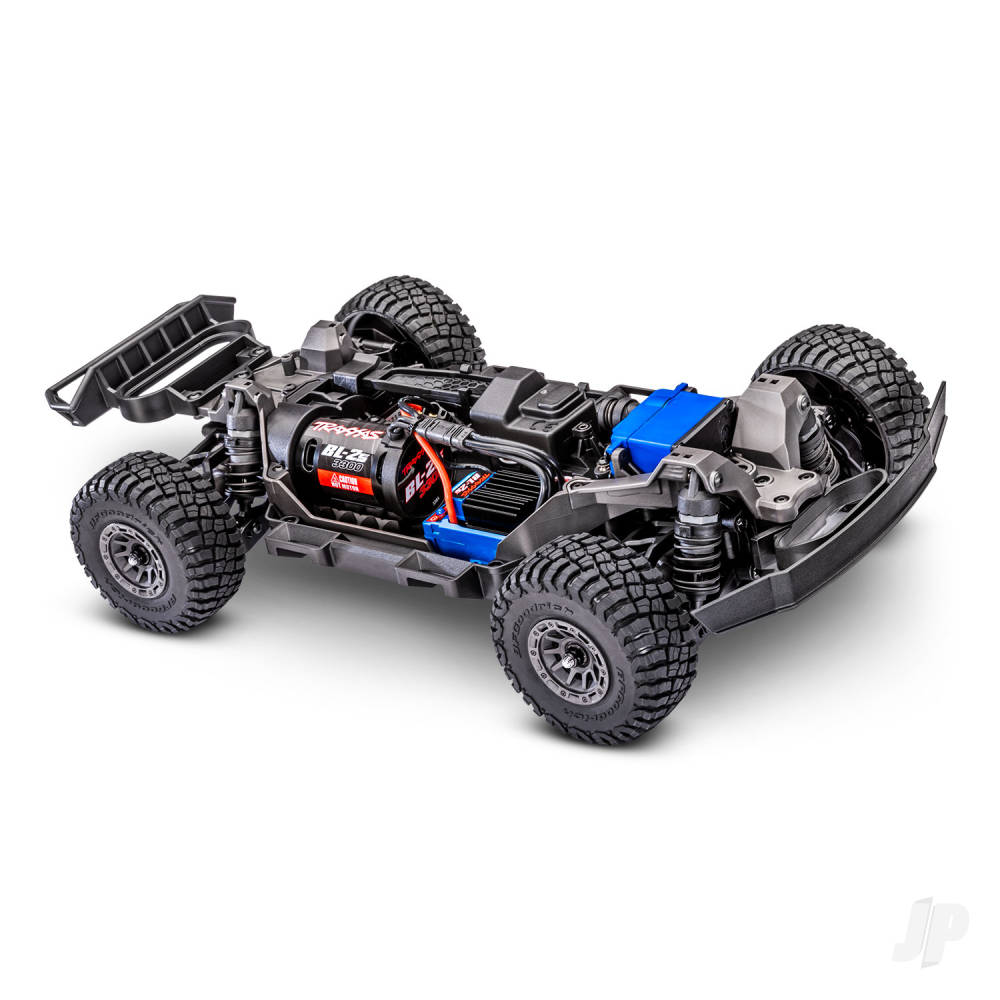 Traxxas Mini Slash BL-2S 4X4 RTR Short Course Truck - Yellow (+ TQi 2-ch/2S LiPo/USB-C Charger/Clipless Body)
