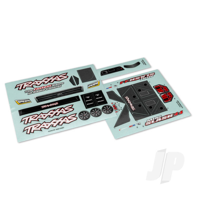 Traxxas Mini Slash 4X4 Decal Sheets