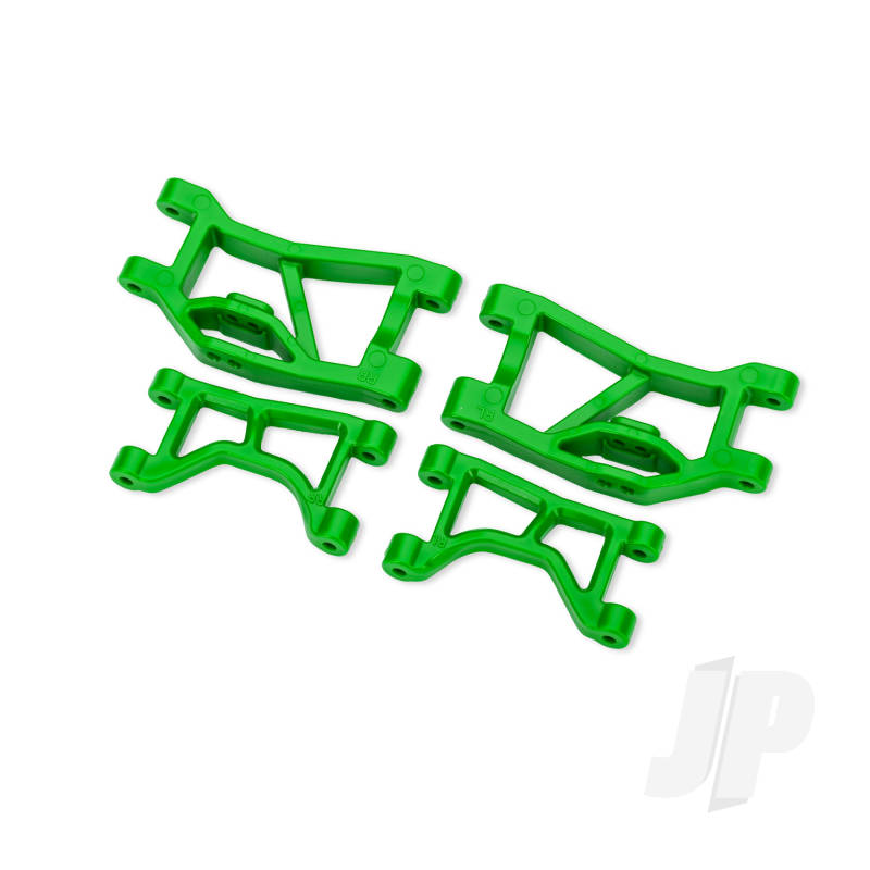 Traxxas Green Rear Upper & Lower Suspension Arms (L&R)