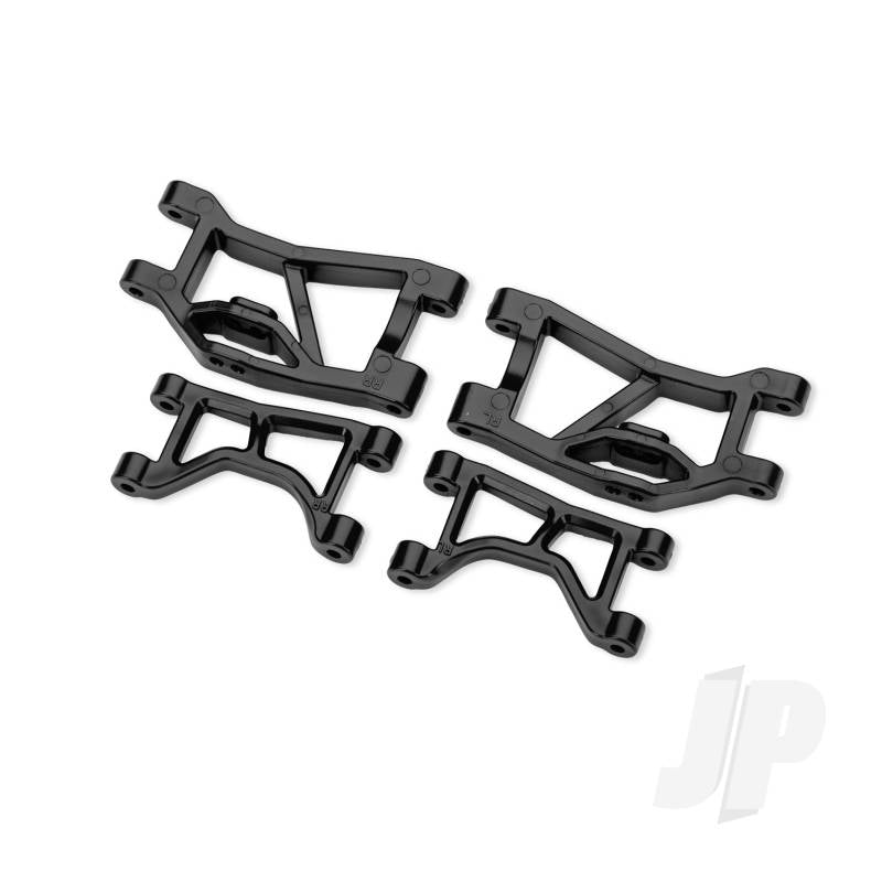 Traxxas Black Rear Upper & Lower Suspension Arms (L&R)