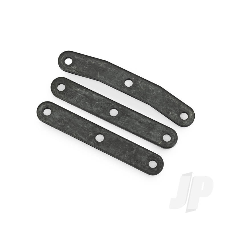 Traxxas Bulkhead tie bar front upper (1)/ lower (2) (steel)
