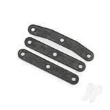 Traxxas Bulkhead tie bar front upper (1)/ lower (2) (steel)