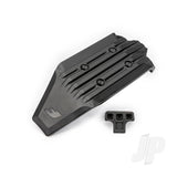 Traxxas Skid plate front (1)/ rubber impact cushion (1)