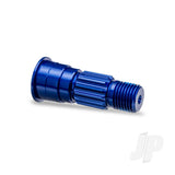 Traxxas Stub axle front 6061-T6 aluminium (blue-anodised)