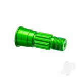 Traxxas Stub axle front 6061-T6 aluminium (green-anodised)