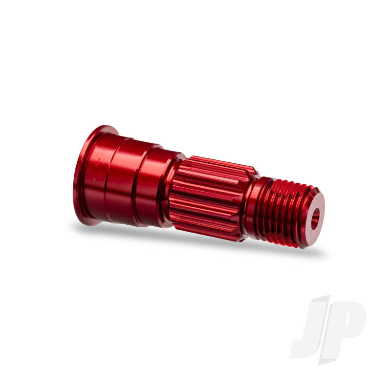 Traxxas Stub axle front 6061-T6 aluminium (red-anodised)