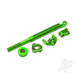 Traxxas Brake linkage front (green-anodised 6061-T6 aluminium) mounting hardware