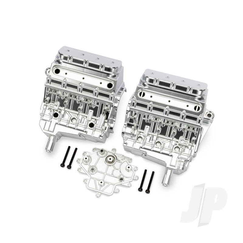 Traxxas Engine block satin chrome 3x25mm CS (4)