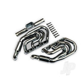 Traxxas Engine exhaust black chrome 2.5x12mm CS (8)