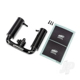 Traxxas Engine intake black/ 3x12mm CS (1)/ 2.5x12mm CS (2)