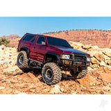 Traxxas TRX-4 1987 Nissan Pathfinder 1:10 4X4 Electric Trail Crawler - Red (+ TQi 4-ch/XL-5) HV Titan 55/Clipless Body) - PRE ORDER - DUE LATE NOVEMBER (Copy)