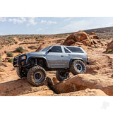 Traxxas TRX-4 1987 Nissan Pathfinder 1:10 4X4 Electric Trail Crawler - Silver (+ TQi 4-ch/XL-5) HV Titan 55/Clipless Body) - PRE ORDER - DUE LATE NOVEMBER
