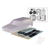 Traxxas Body Nissan Pathfinder (1988) (clear requires painting)/ decals/ window masks