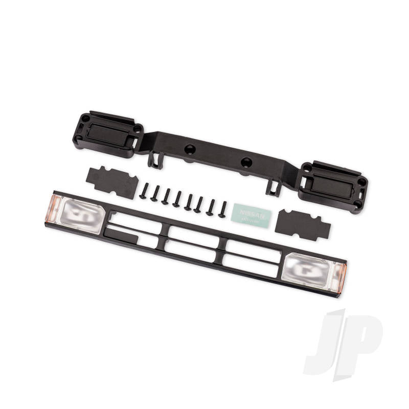 Traxxas Grille Nissan Pathfinder/ grille retainer/ headlight housing (2)/ lens (2)/ 2.6x10 BCS (8) (fits #11011 body)