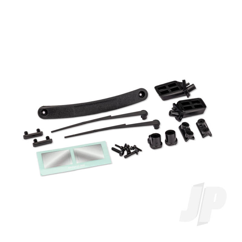 Traxxas Replacement body trim pieces for the 11011-series TRX-4 Nissan Pathfinder body.