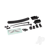 Traxxas Replacement body trim pieces for the 11011-series TRX-4 Nissan Pathfinder body.