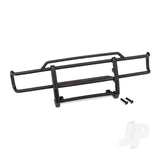 Traxxas Replacement black bumper push bar for TRX-4 Nissan Pathfinder. Includes mounting screws.