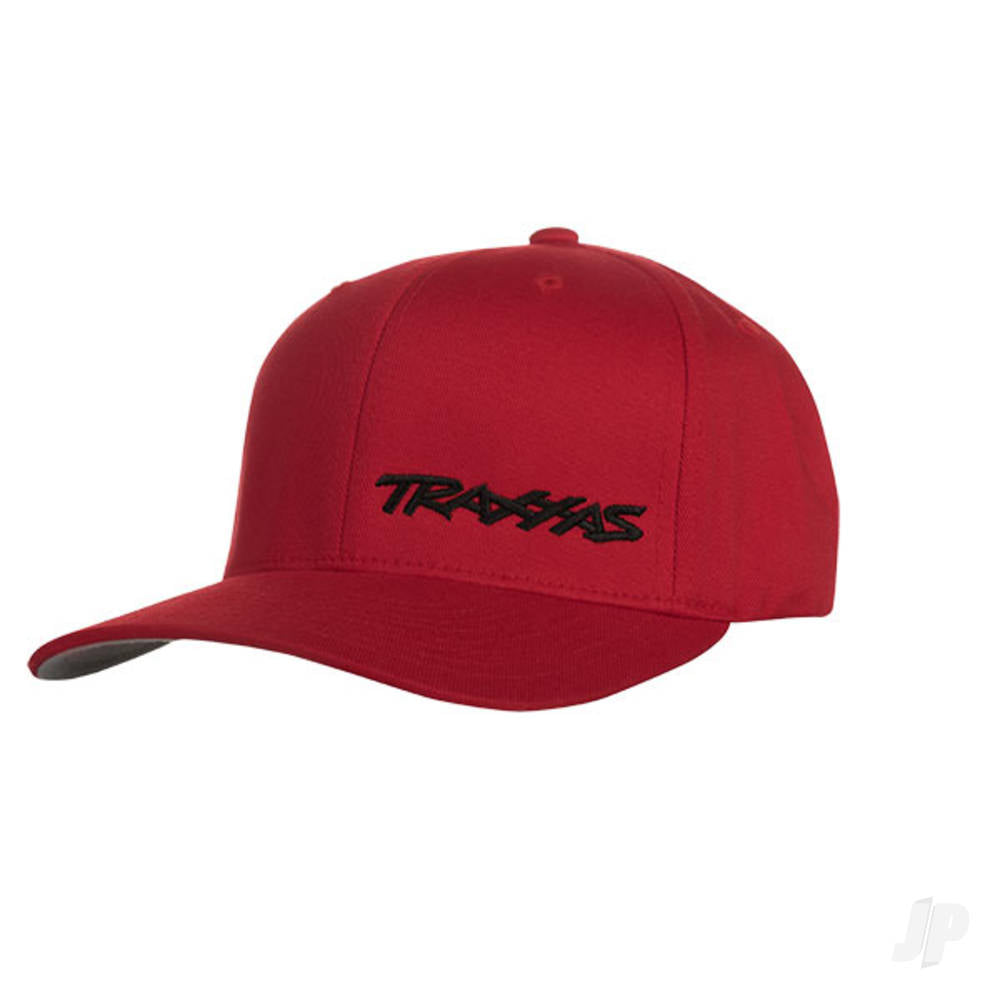 Flex Hat Curve Bill Red / Black L / XL Traxxas Logo