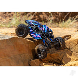 Traxxas TXC-4M Extreme Crawler 1:18 4X4 RTD Crawler - Blue(+TQ Compact/3S BL/3350Kv/ Clipless Tube-Frame Body) - Pre Order - Expected mid December