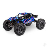 Traxxas TXC-4M Extreme Crawler 1:18 4X4 RTD Crawler - Blue(+TQ Compact/3S BL/3350Kv/ Clipless Tube-Frame Body) - Pre Order - Expected mid December