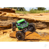 Traxxas TXC-4M Extreme Crawler 1:18 4X4 RTD Crawler - Green (+TQ Compact/3S BL/3350Kv/ Clipless Tube-Frame Body) - Pre Order - Expected mid December
