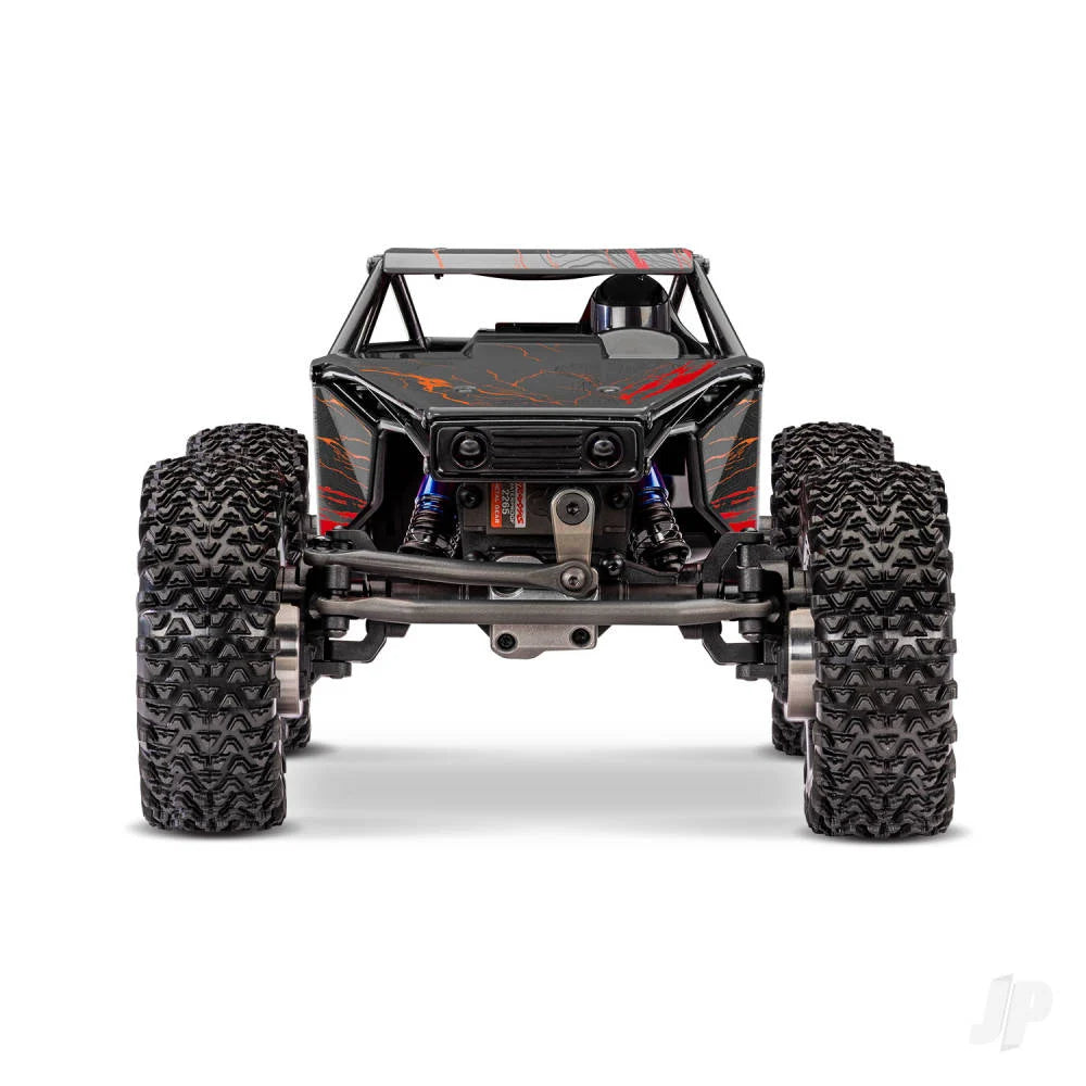 Traxxas TXC-4M Extreme Crawler 1:18 4X4 RTD Crawler - Orange (+TQ Compact/3S BL/3350Kv/ Clipless Tube-Frame Body) - Pre Order - Expected mid December