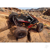 Traxxas TXC-4M Extreme Crawler 1:18 4X4 RTD Crawler - Orange (+TQ Compact/3S BL/3350Kv/ Clipless Tube-Frame Body) - Pre Order - Expected mid December