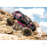 Traxxas TXC-4M Extreme Crawler 1:18 4X4 RTD Crawler - Pink (+TQ Compact/3S BL/3350Kv/ Clipless Tube-Frame Body) - Pre Order - Expected mid December